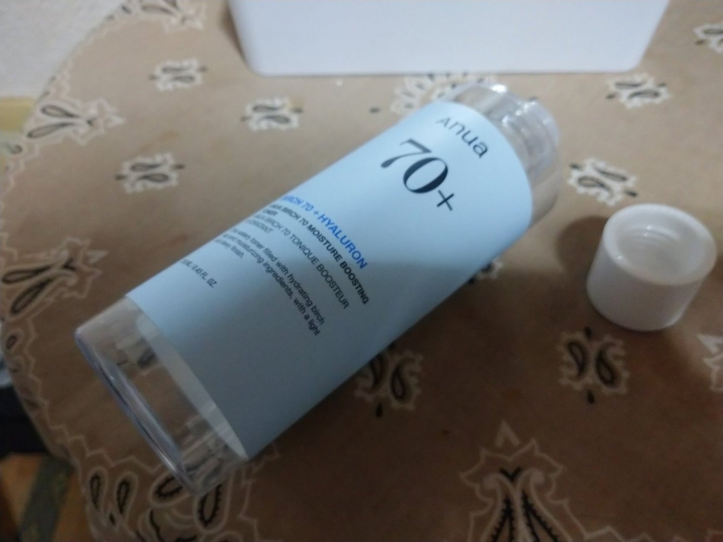 シラカバ 70% 水分ブースティングトナー/Anua/化粧水を使ったクチコミ(1枚目)