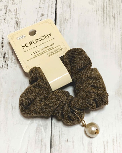 シュシュ チャーム付き/DAISO/その他を使ったクチコミ(1枚目)