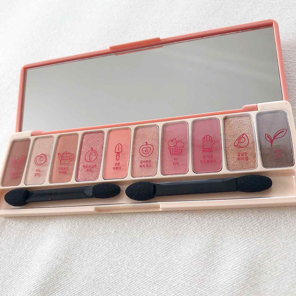 プレイカラー アイシャドウ/ETUDE/アイシャドウパレットを使ったクチコミ（2枚目）