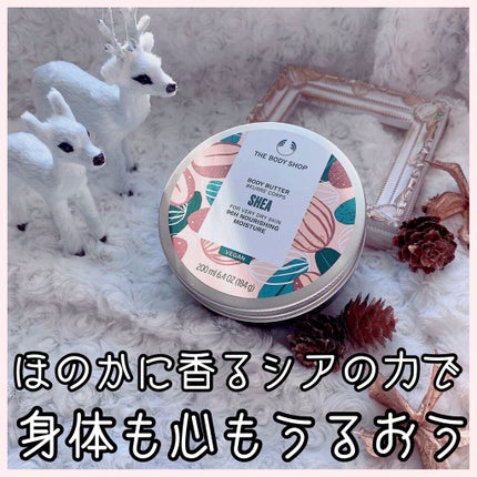 ボディバター シア/THE BODY SHOP/ボディクリームを使ったクチコミ(1枚目)