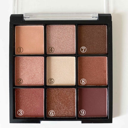 UR GLAM BLOOMING EYE COLOR PALETTE/U R GLAM/アイシャドウパレットを使ったクチコミ(2枚目)