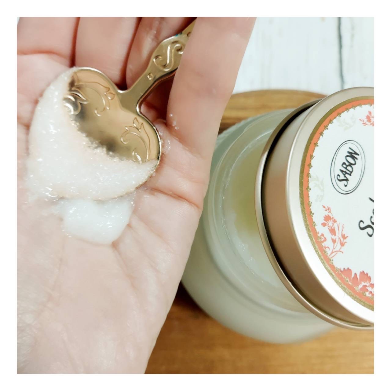 ヘッドスクラブ リプレニッシング(ゼラニウム)/SABON/ヘッドスクラブを使ったクチコミ（3枚目）