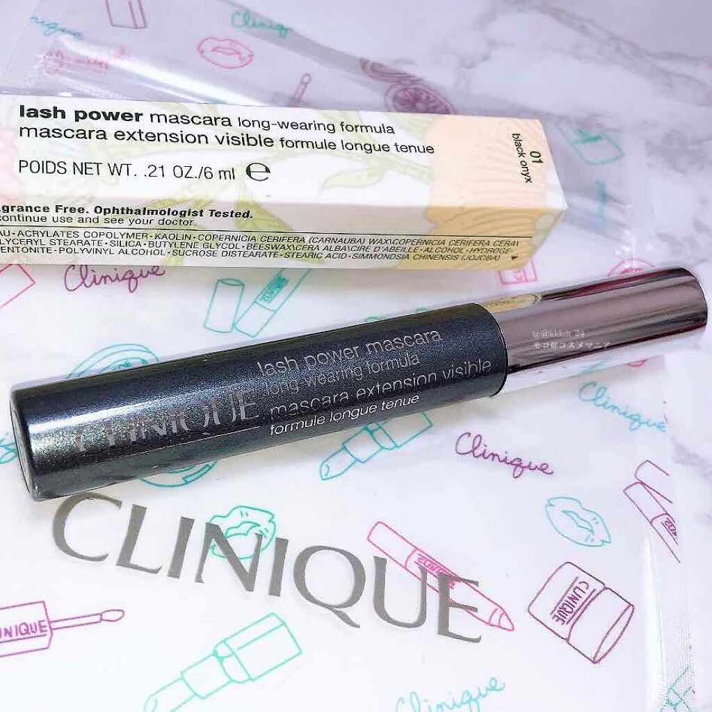 ラッシュ パワー マスカラ ロングウェアリング フォーミュラ/CLINIQUE/マスカラを使ったクチコミ(2枚目)