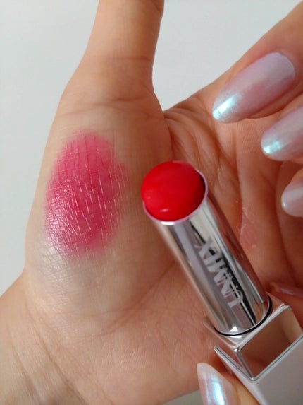 UNMIX リップスティックのクチコミ「【UNMIX リップスティック 01トマト】
初❤️アンミックス
先日、美容家の神崎恵さん.....」(2枚目)