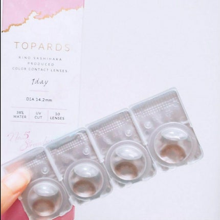 TOPARDS 1day/TOPARDS/ワンデー(1DAY)カラコンを使ったクチコミ(2枚目)