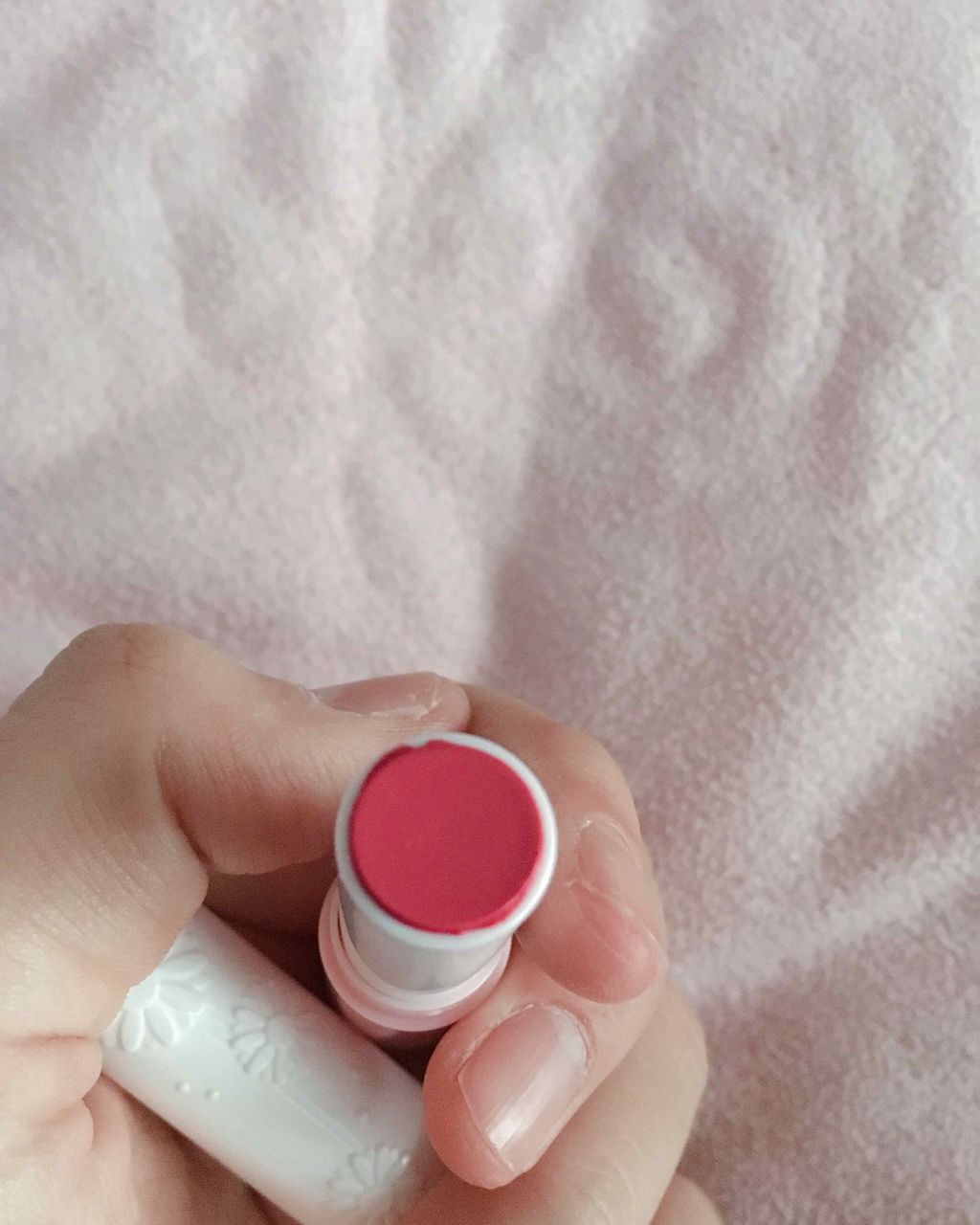 Blooming Kitty リップスティック/DAISO/口紅を使ったクチコミ（3枚目）