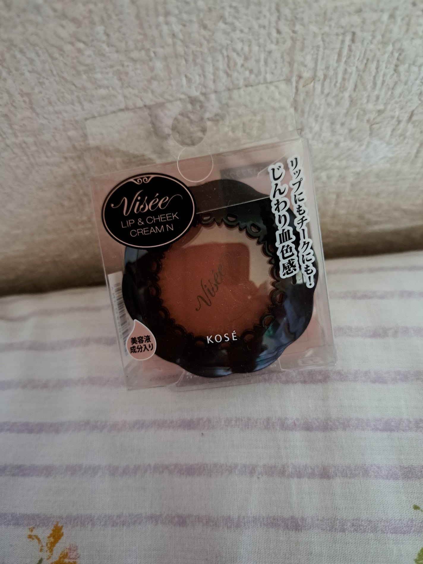 リシェ リップ&チーククリーム N/Visée/ジェル・クリームチークを使ったクチコミ(1枚目)
