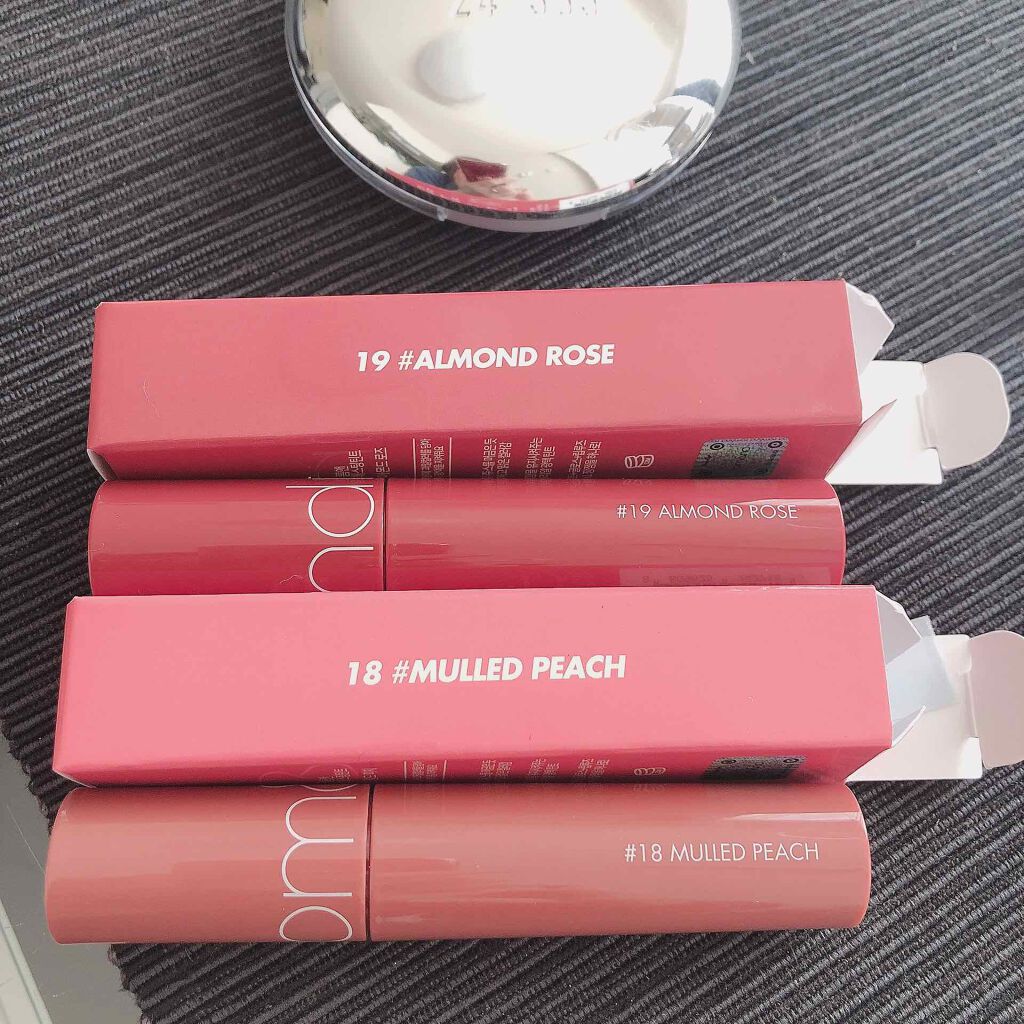 ジューシーラスティングティント/rom&nd/リップティントを使ったクチコミ(1枚目)