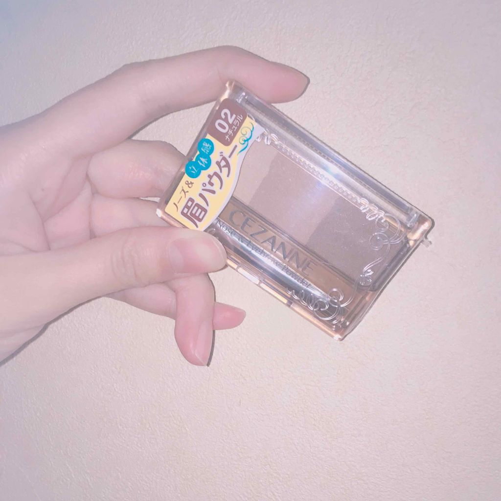 ノーズ&アイブロウパウダー/CEZANNE/パウダーアイブロウを使ったクチコミ(1枚目)