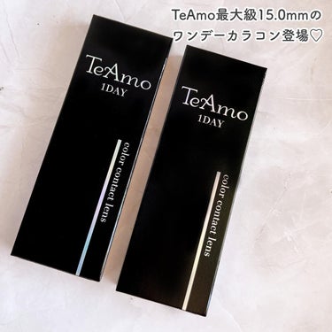 TeAmo 1DAY/TeAmo/カラーコンタクトレンズを使ったクチコミ（2枚目）