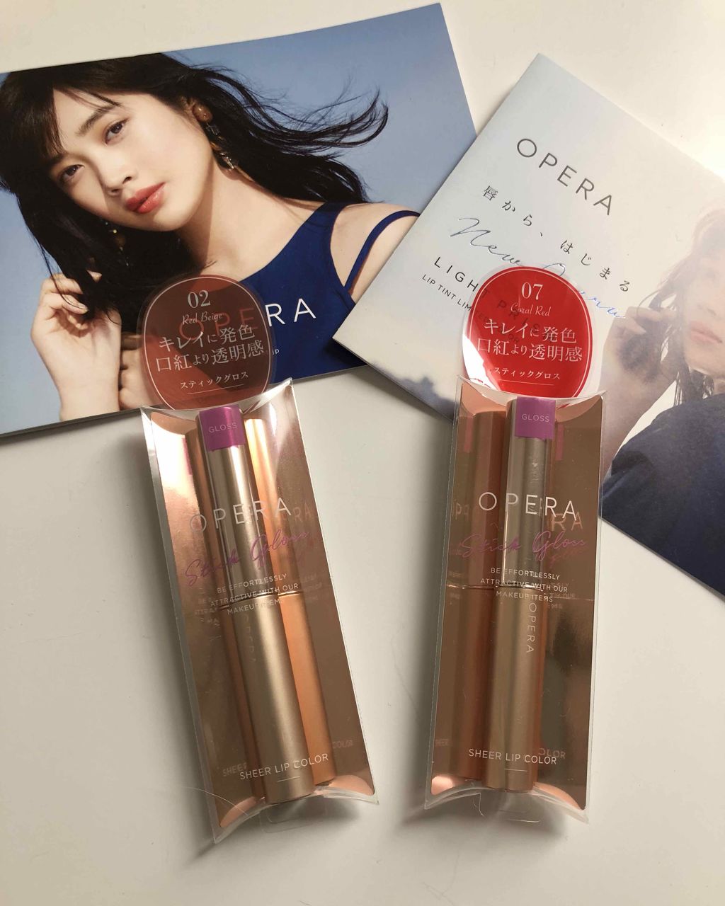 オペラ シアーリップカラー RN/OPERA/リップグロスを使ったクチコミ(1枚目)