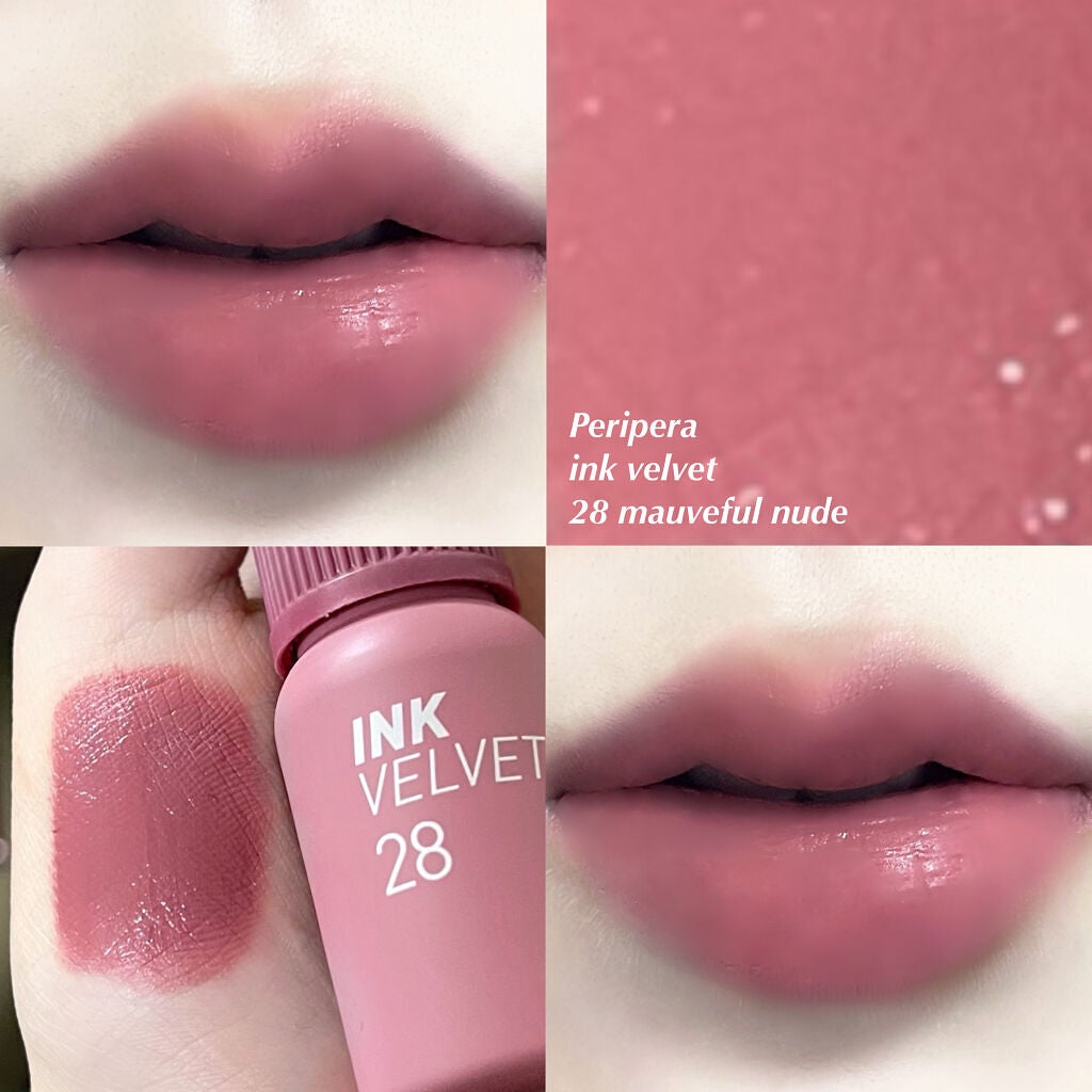 インク ベルベット/PERIPERA/口紅を使ったクチコミ(1枚目)