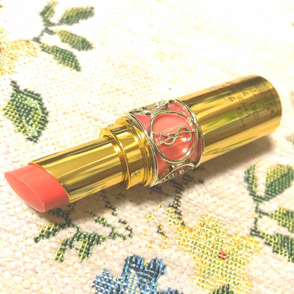 ルージュ ヴォリュプテ シャイン/YVES SAINT LAURENT BEAUTE/口紅を使ったクチコミ(1枚目)