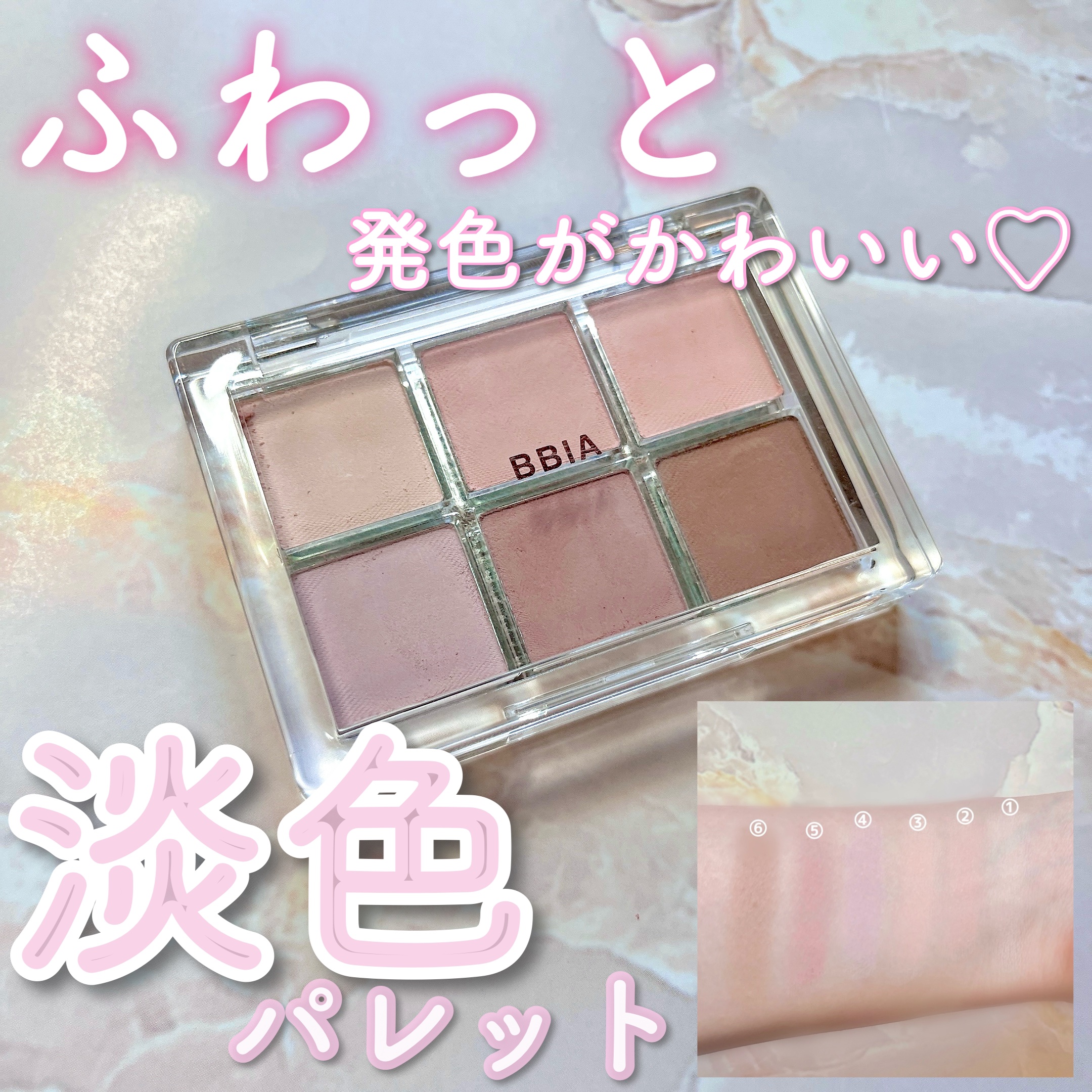 レディートゥーウェアアイパレット 06 クールスタンダード/BBIA/アイシャドウパレットを使ったクチコミ（1枚目）