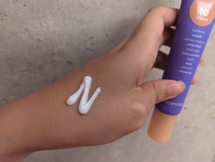 ポアーテンクリーム/DEWYCEL/化粧下地を使ったクチコミ(2枚目)