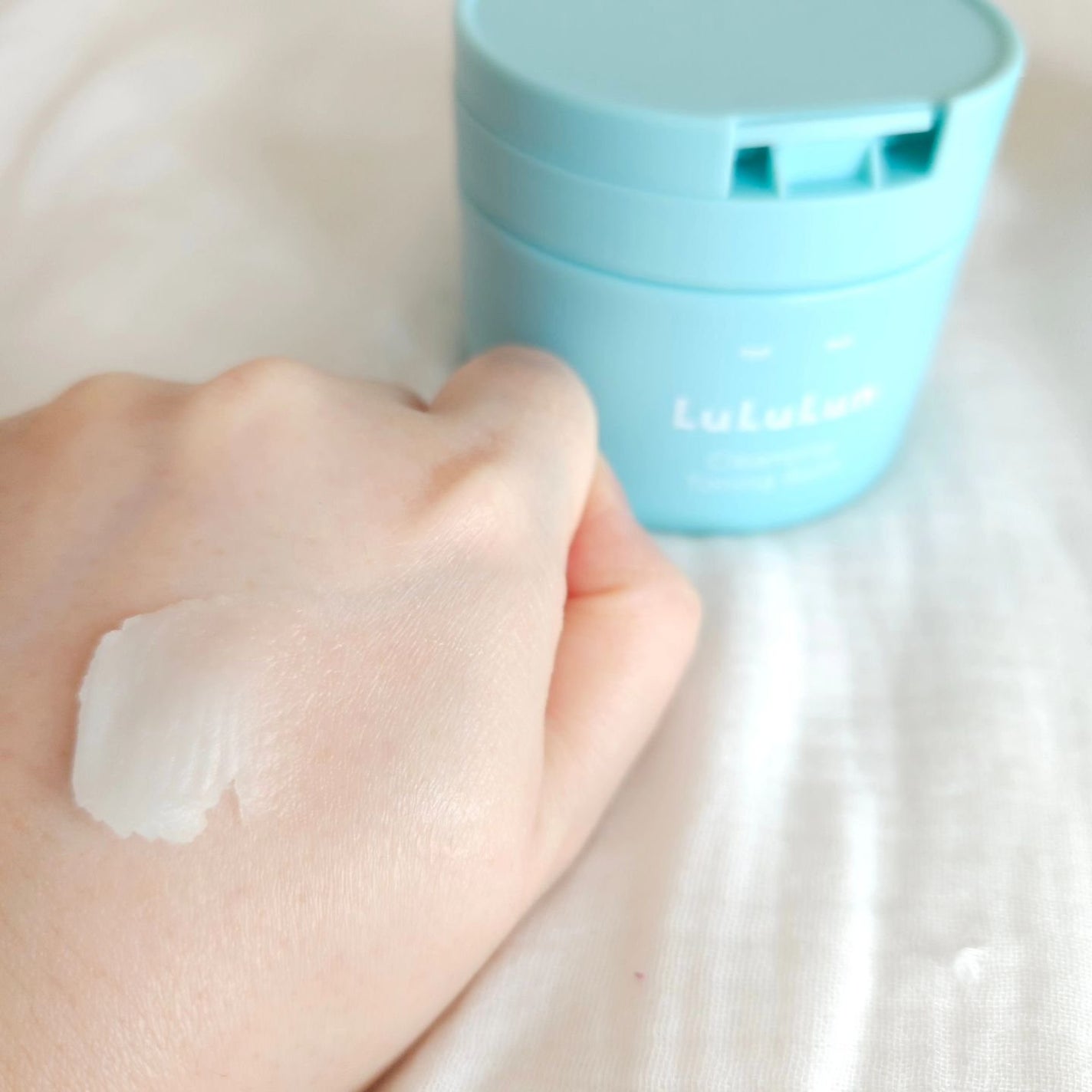 ルルルンクレンジング トーニングバーム MILD BLUE/ルルルン/クレンジングバームを使ったクチコミ(3枚目)