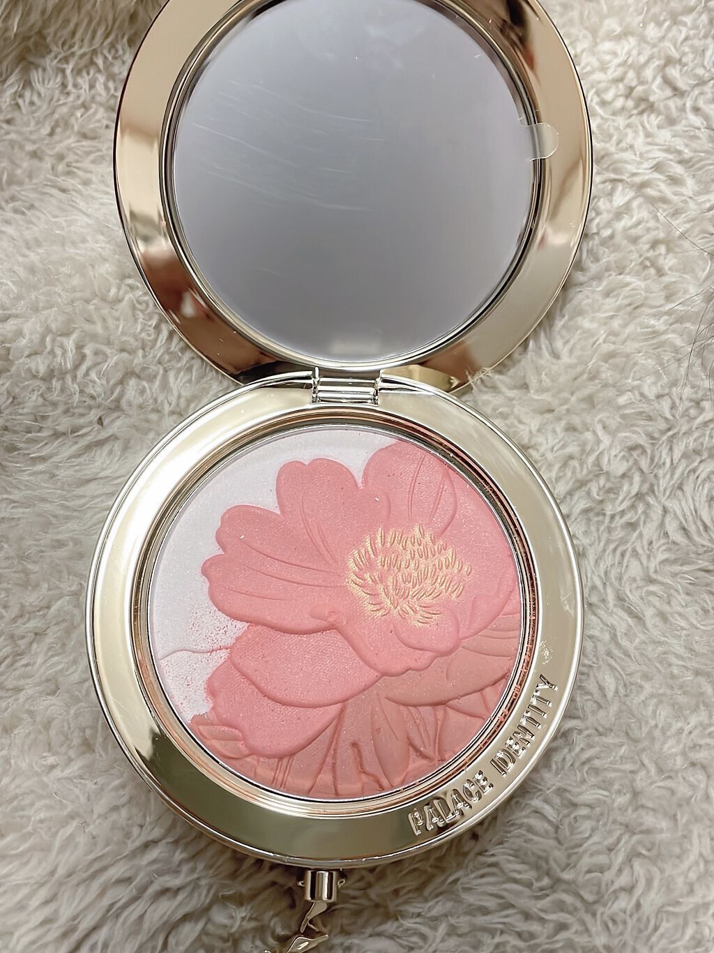 ZEESEAｘ正宮御品　「盛唐酔夢」シリーズ　丹酔金箔　牡丹チークシャッドパレット/ZEESEA/パウダーチークを使ったクチコミ（3枚目）