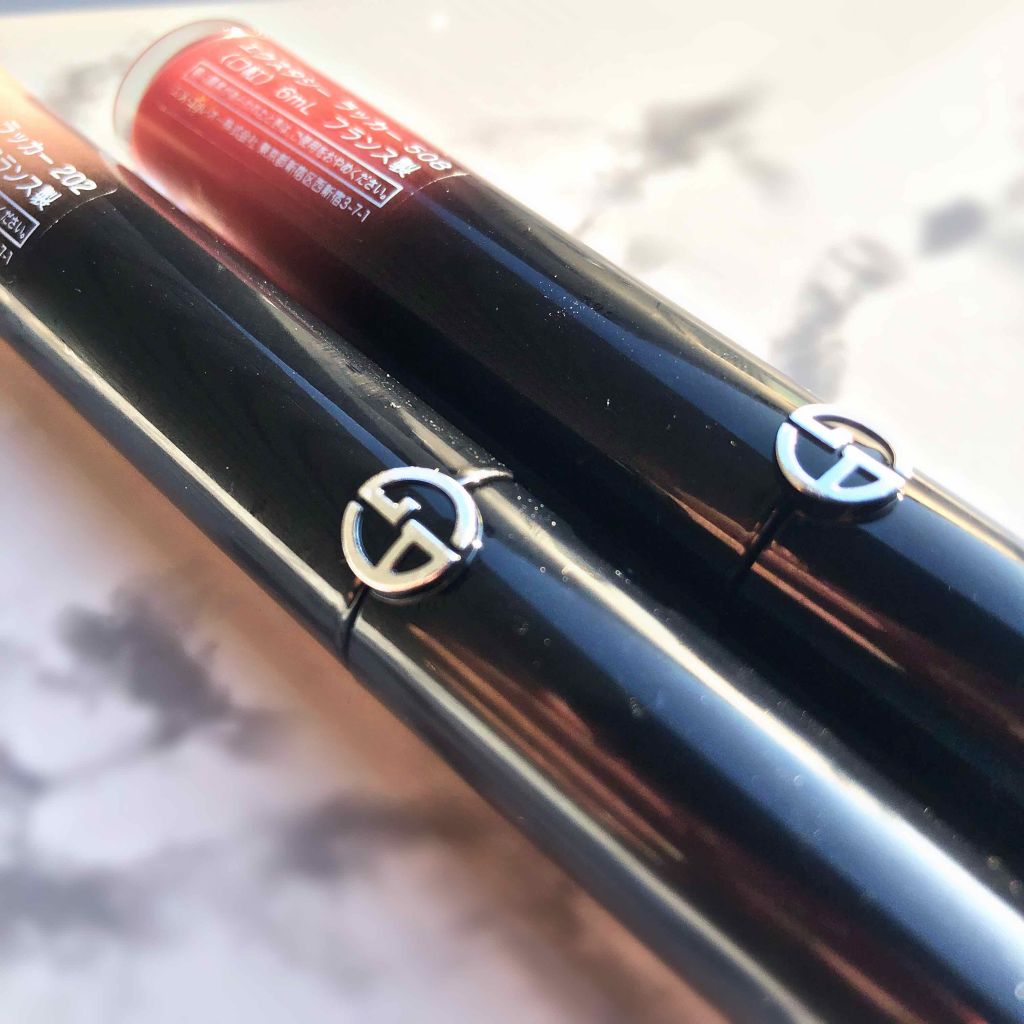 エクスタシー ミラー 508 Daybreak/ジョルジオ アルマーニ ビューティ/口紅を使ったクチコミ（2枚目）