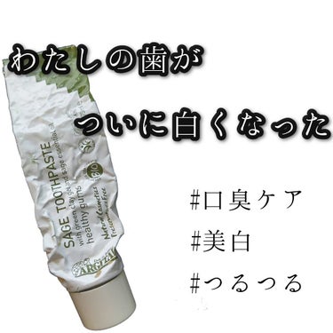        ···ARGITAL グリーンクレイ歯みがき セージ····

1980円

セージはもともと歯みがき粉がない時代にを歯にこすりつけて使われていたのだそう😲
ずっと歯が黄ばんでいるのがコン