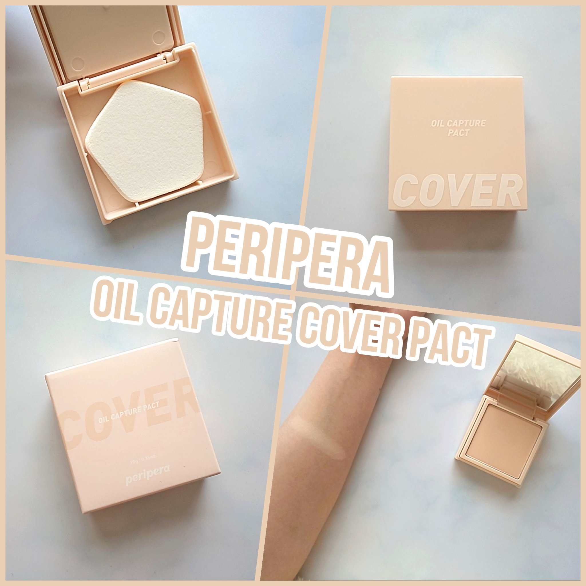 オイル キャプチャー カバー パクト/PERIPERA/プレストパウダーを使ったクチコミ（1枚目）