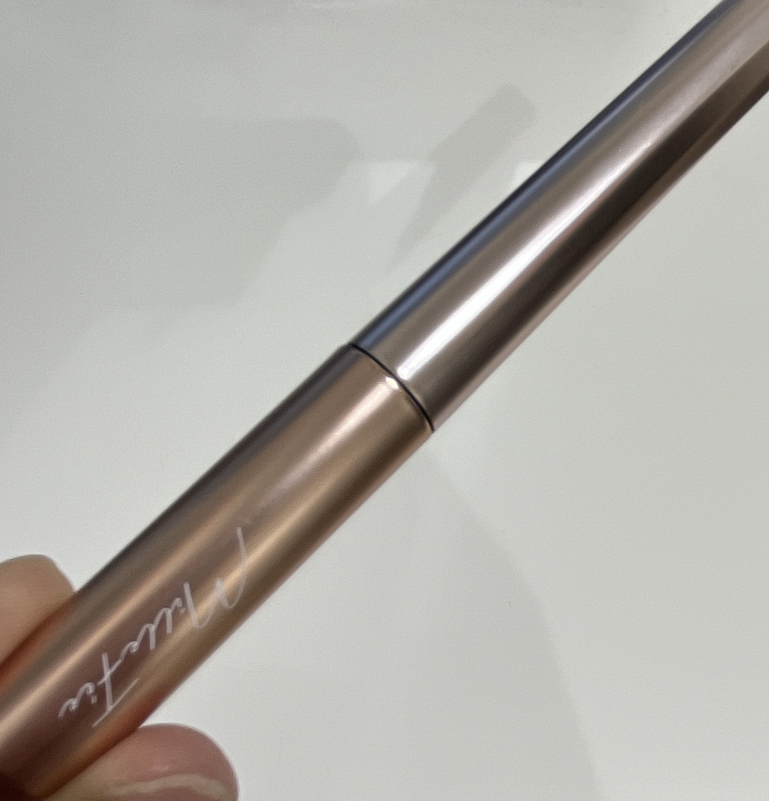 メタルブラシマスカラ 02 ナチュラルブラウン/MilleFée/マスカラを使ったクチコミ（2枚目）