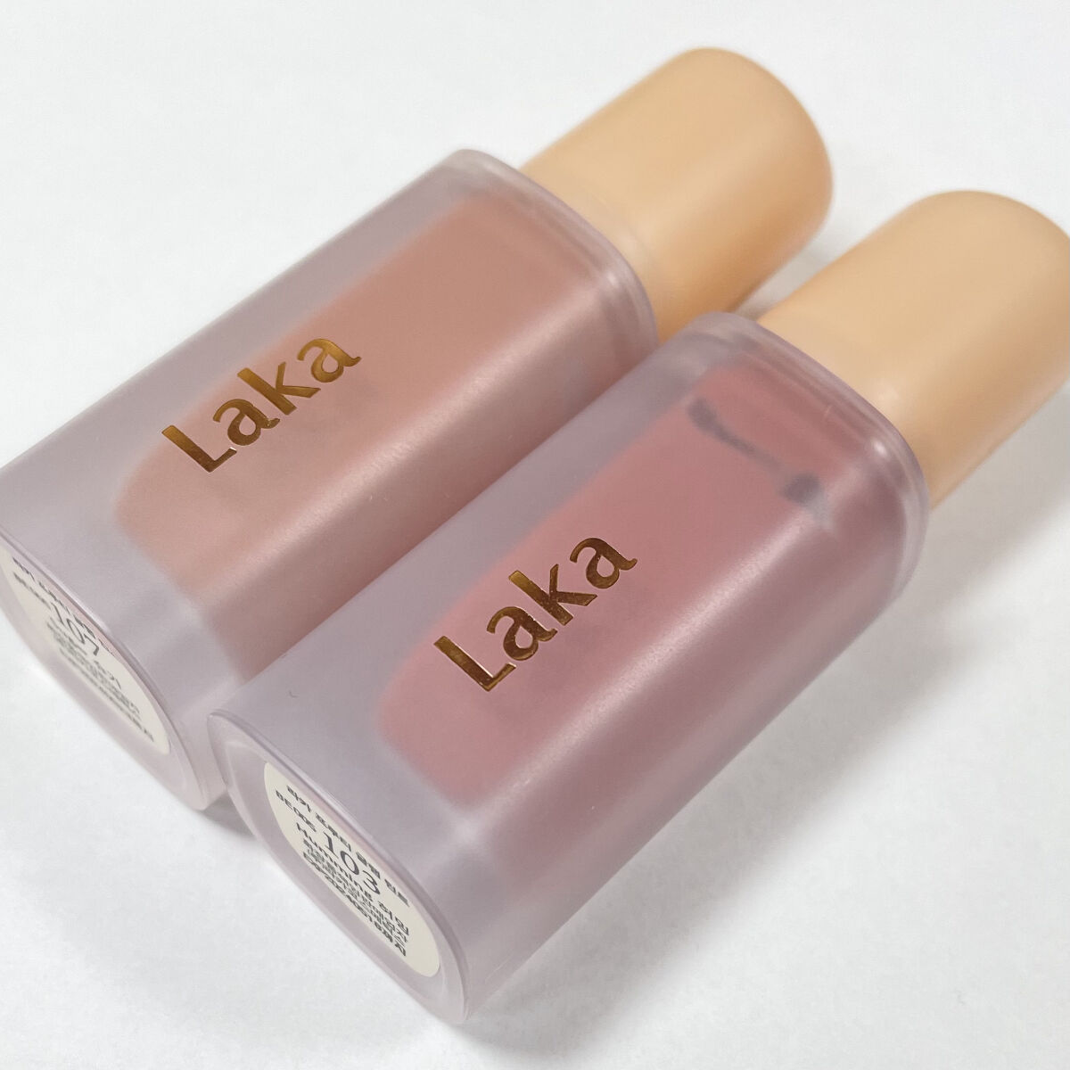 フルーティーグラムティント/Laka/リップティントを使ったクチコミ（2枚目）