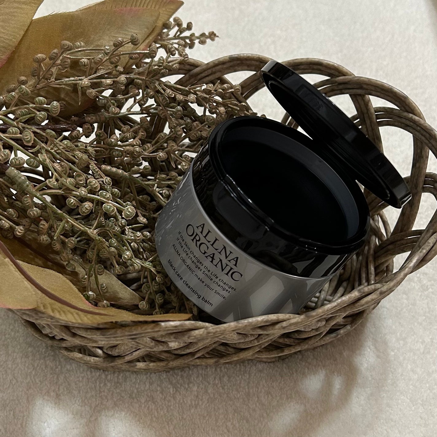 黒炭クレンジングバーム/ALLNA ORGANIC/クレンジングバームを使ったクチコミ(1枚目)