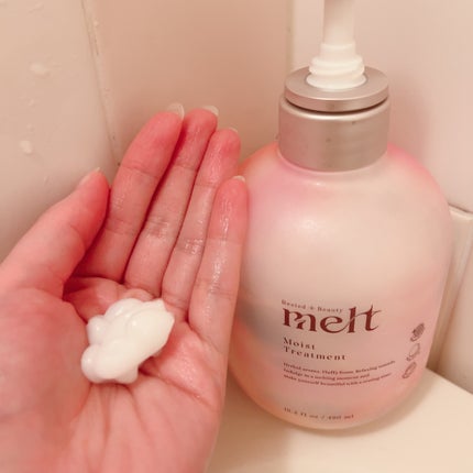 メルト モイストシャンプー/トリートメント/melt/市販シャンプーを使ったクチコミ(4枚目)