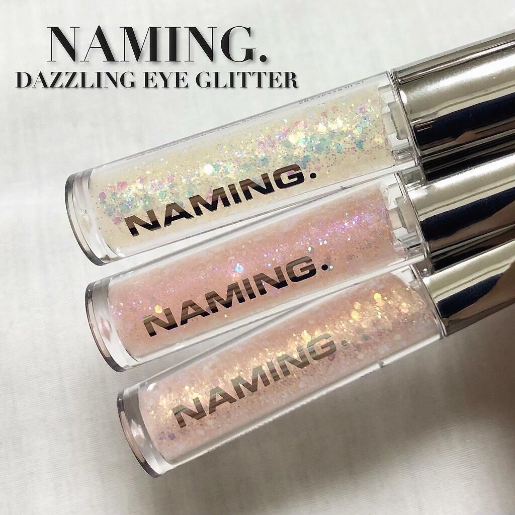 ダズリングアイグリッター/NAMING./リキッドアイシャドウを使ったクチコミ(1枚目)