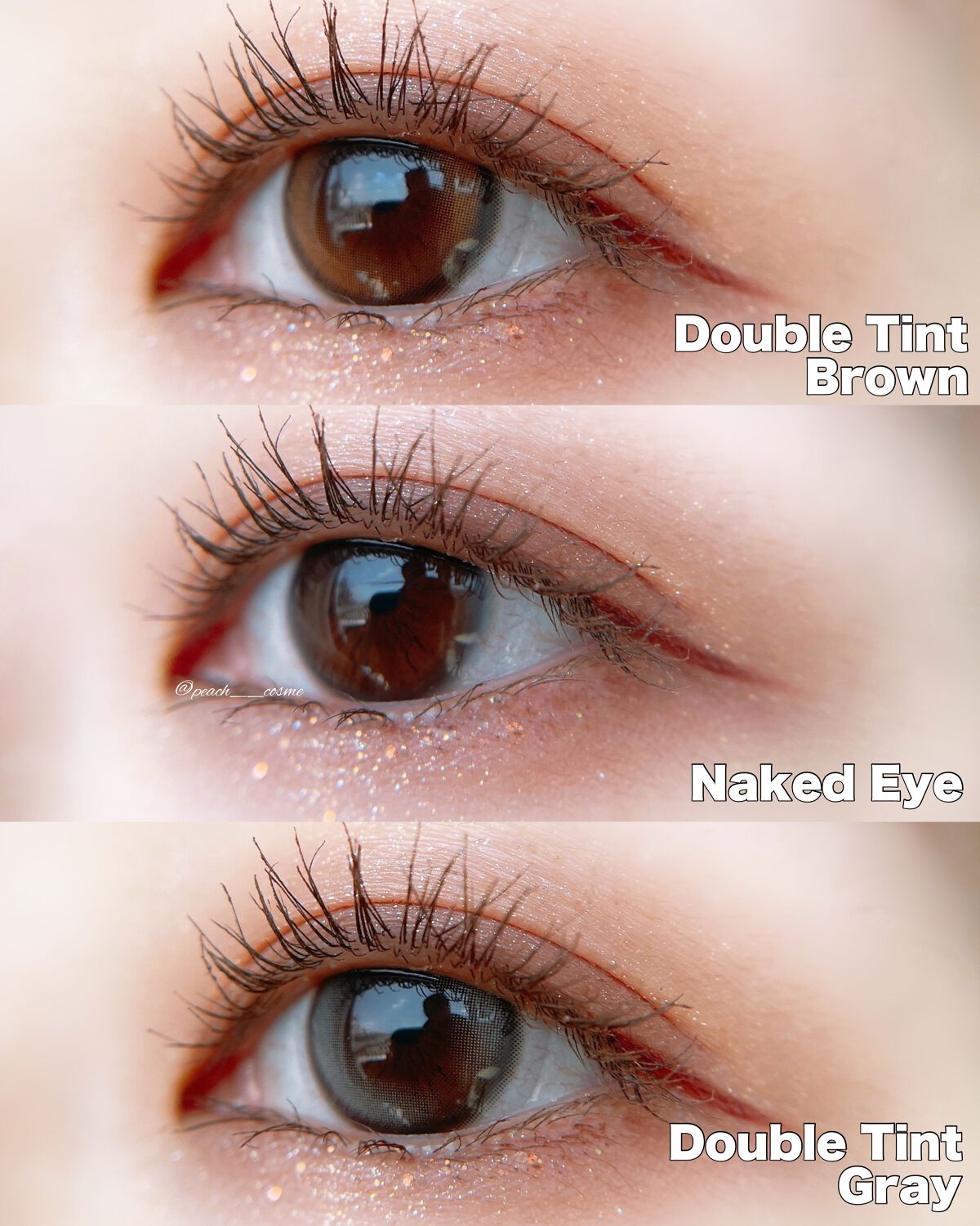 Double Tint 1day/OLENS/カラーコンタクトレンズを使ったクチコミ(5枚目)