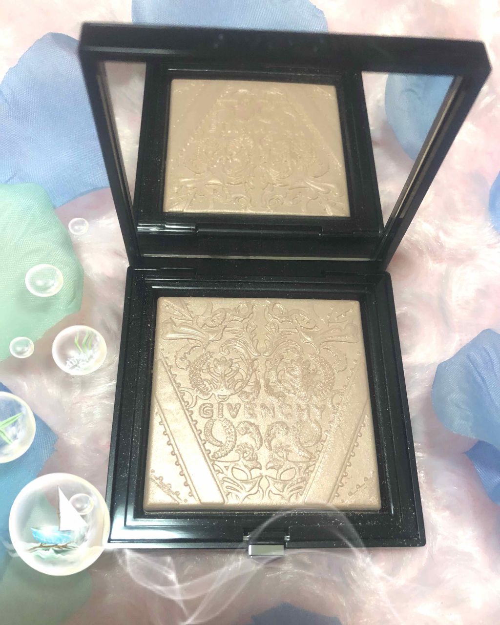 タン・クチュール・シマー・パウダー/GIVENCHY/プレストパウダーを使ったクチコミ(2枚目)