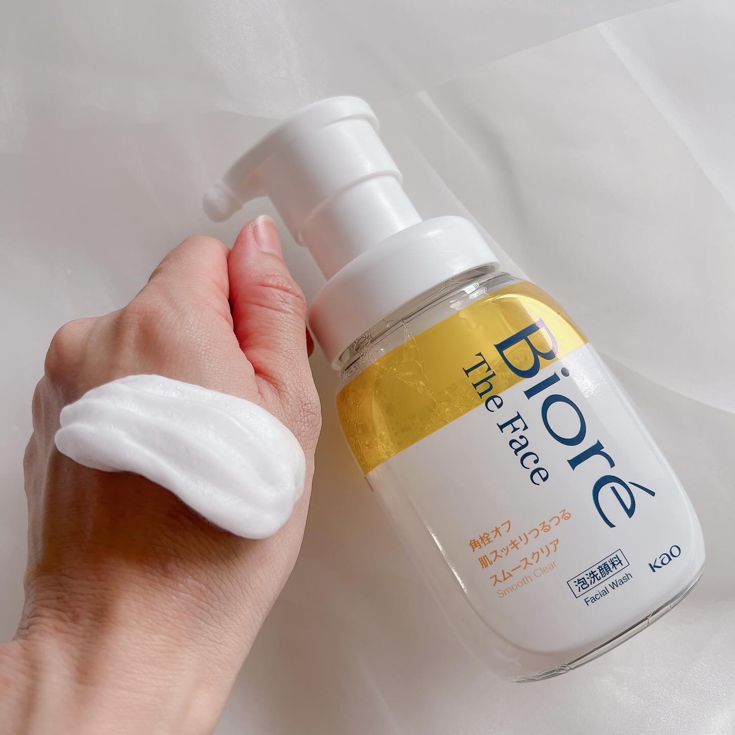 ビオレ ザフェイス 泡洗顔料 モイスト/ビオレ/泡洗顔を使ったクチコミ（3枚目）