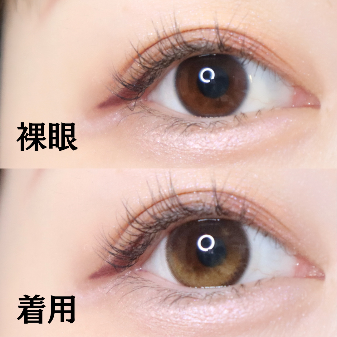 Eyelighter Glowy 1Day /OLENS/ワンデー（１DAY）カラコンを使ったクチコミ（3枚目）