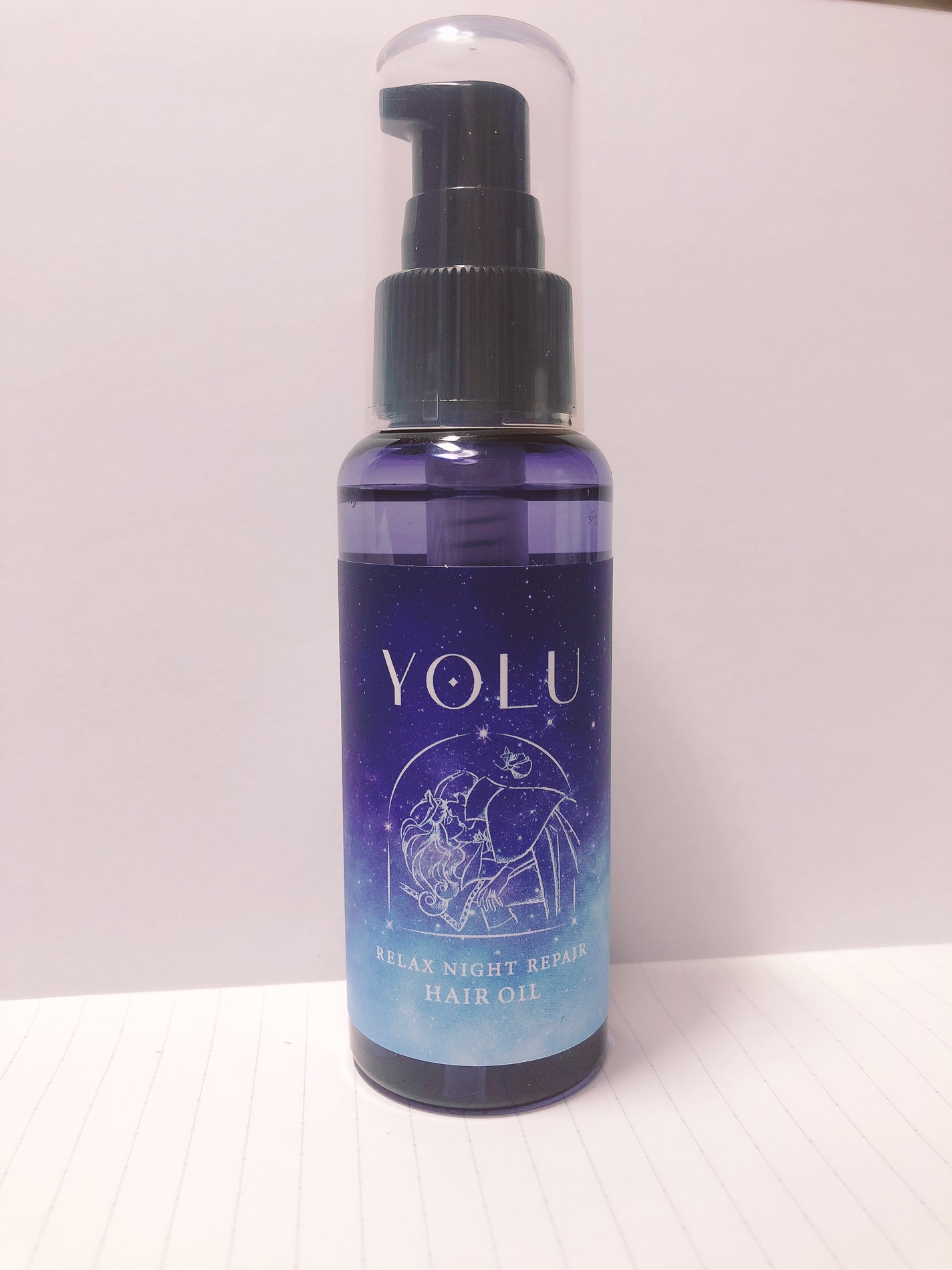 カームナイトリペアヘアオイル/YOLU/ヘアオイルを使ったクチコミ(1枚目)