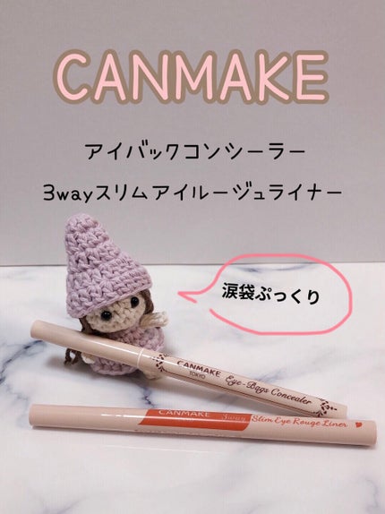 3wayスリムアイルージュライナー/キャンメイク/リキッドアイライナーを使ったクチコミ(1枚目)
