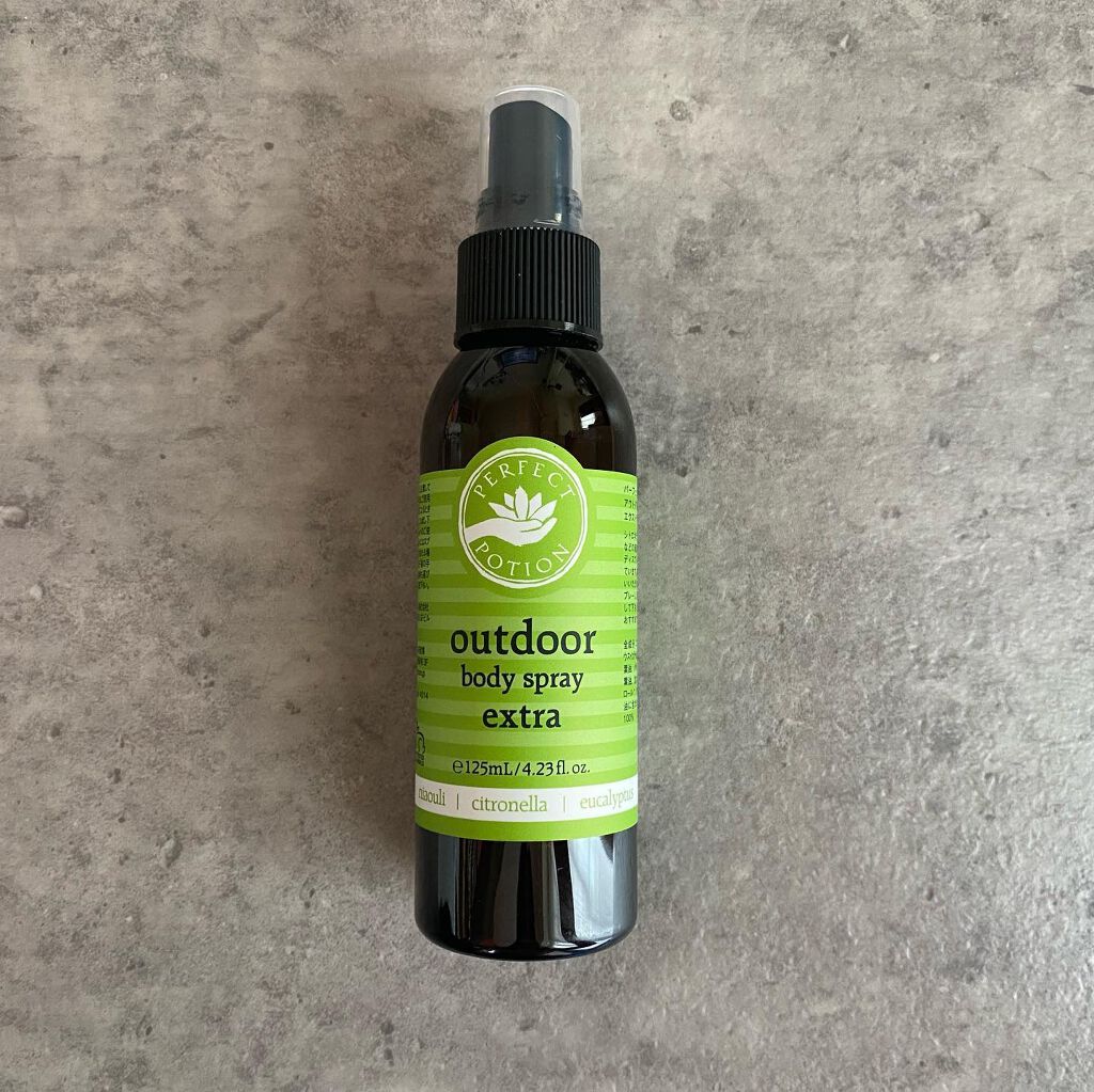 アウトドア ボディスプレー/パーフェクトポーション/ミスト状化粧水を使ったクチコミ(1枚目)