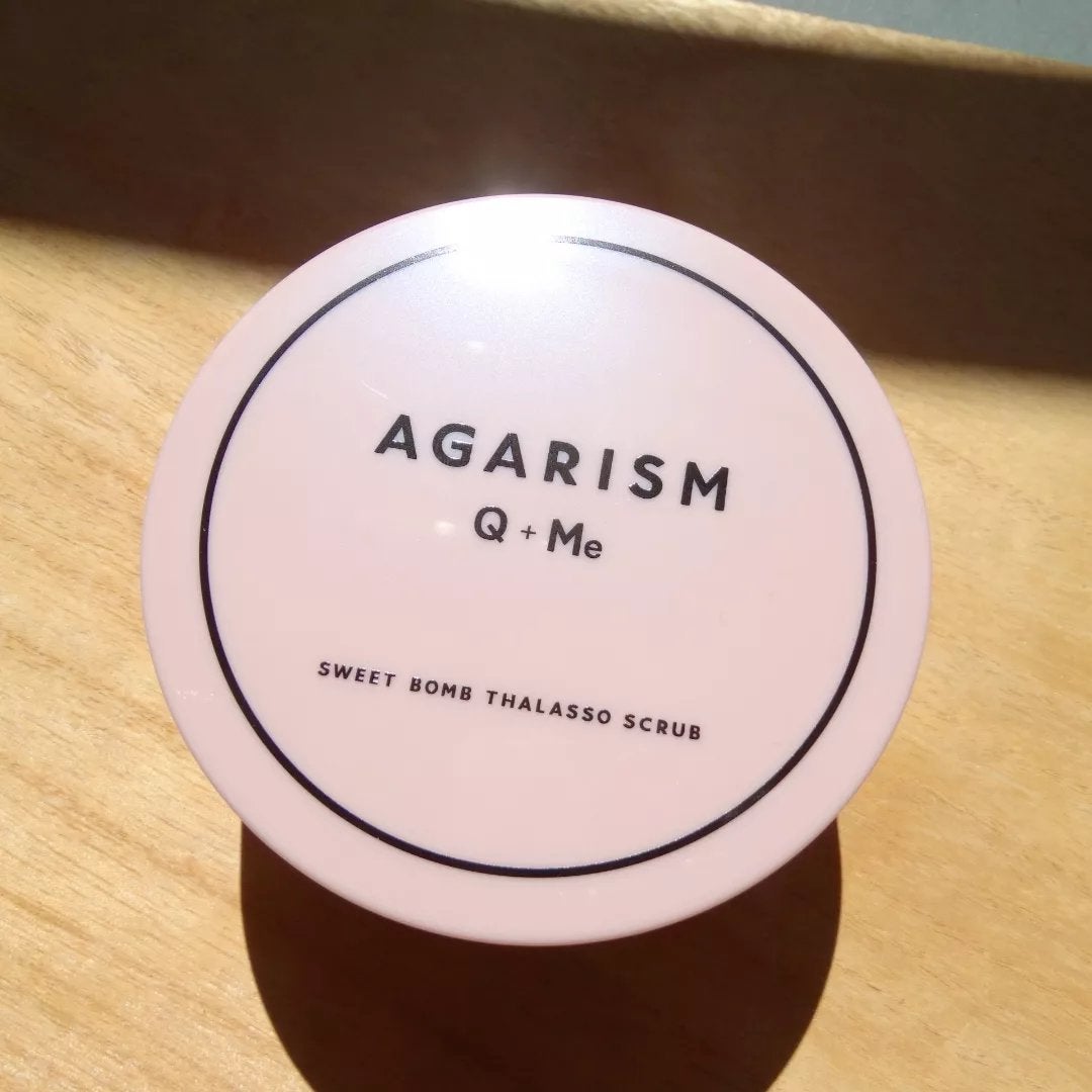 Q+Me スウィート ボム タラソ スクラブ/AGARISM/バスト・ヒップケアを使ったクチコミ(2枚目)