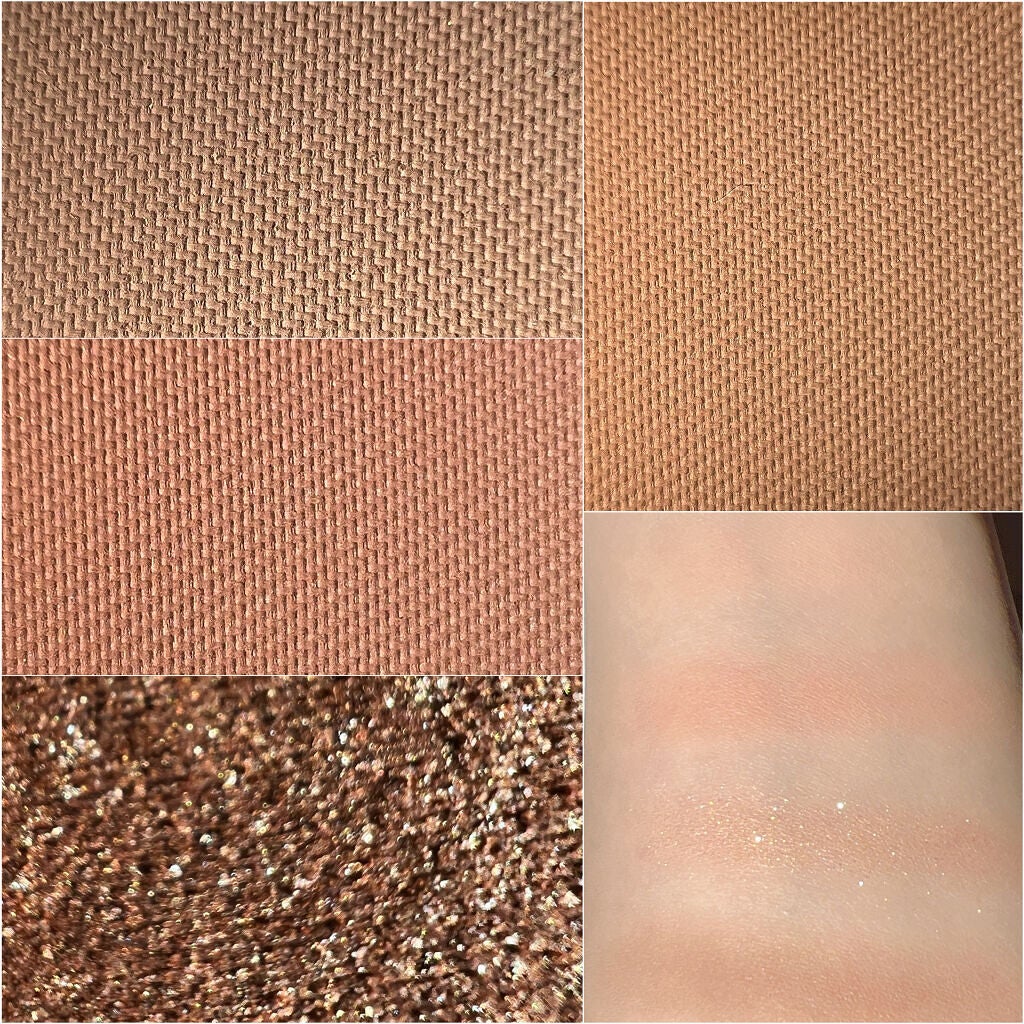 Peach Blush Toast cafe eye palette/NOTONE/アイシャドウパレットを使ったクチコミ(5枚目)