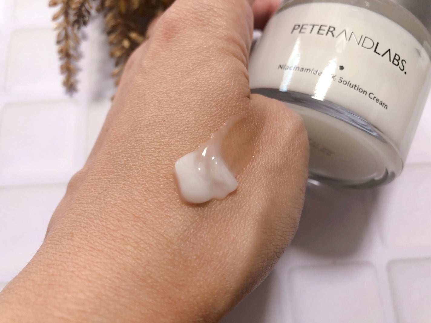 ナイアシンアミド5% ソリューション モイスチャークリーム/PETERANDLABS/フェイスクリームを使ったクチコミ(4枚目)