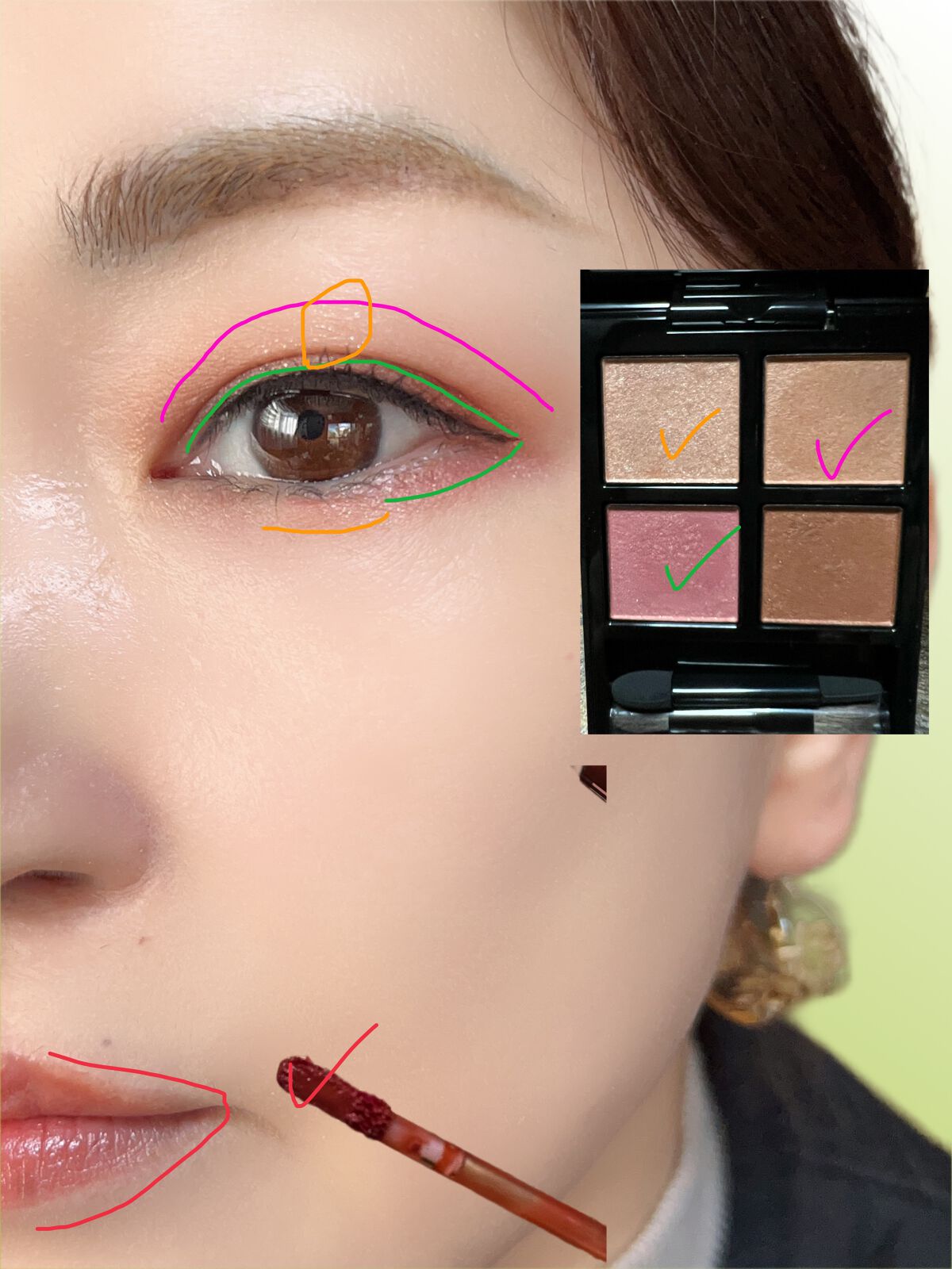 デュイフルウォーターティント/rom&nd/リップティントを使ったクチコミ（3枚目）