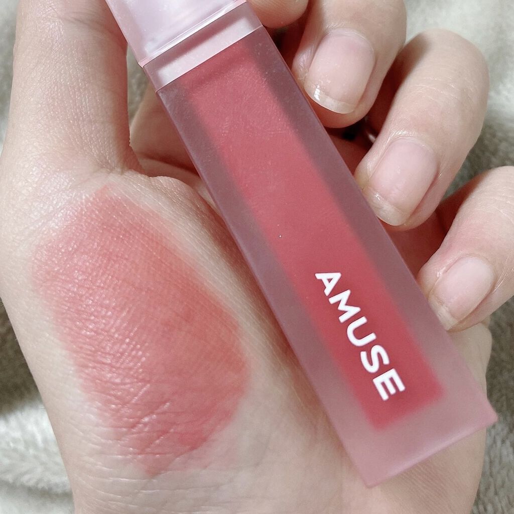 デュー ベルベット/AMUSE/口紅を使ったクチコミ（2枚目）
