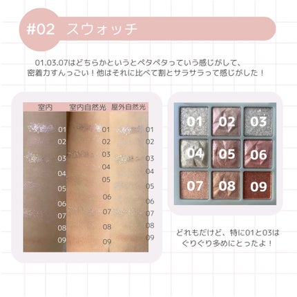 シャドウパレット/dasique/アイシャドウパレットを使ったクチコミ(3枚目)