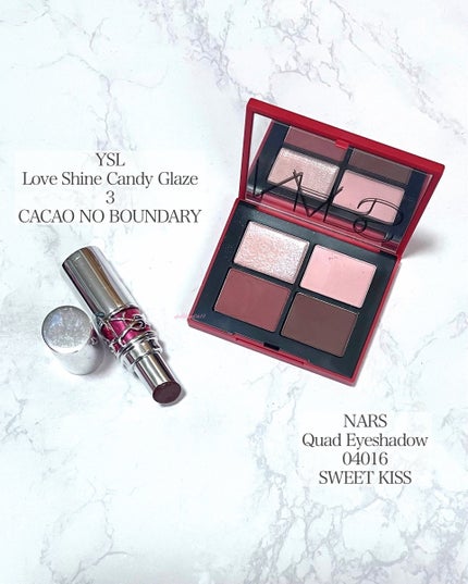 YSL ラブシャイン キャンディグレーズ/YVES SAINT LAURENT BEAUTE/口紅を使ったクチコミ(3枚目)