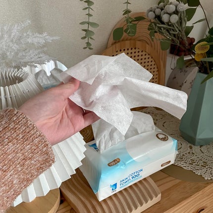 スキンコットンタオル100/ITO/クレンジングタオルを使ったクチコミ(3枚目)