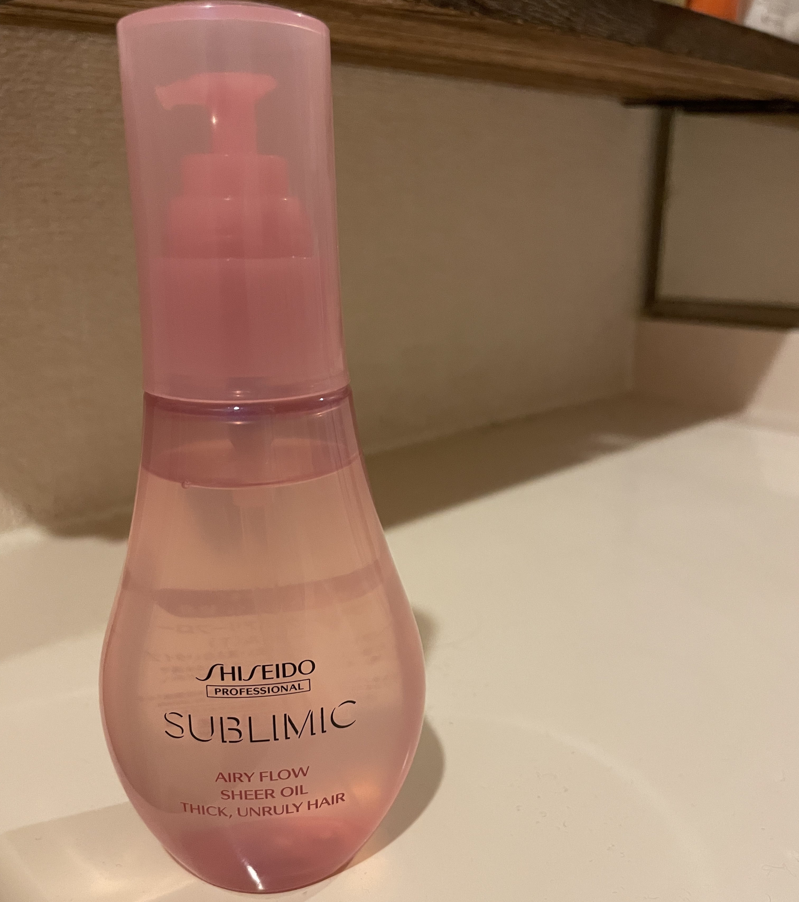 エアリーフロー シアーオイル/サブリミック/ヘアオイルを使ったクチコミ（1枚目）
