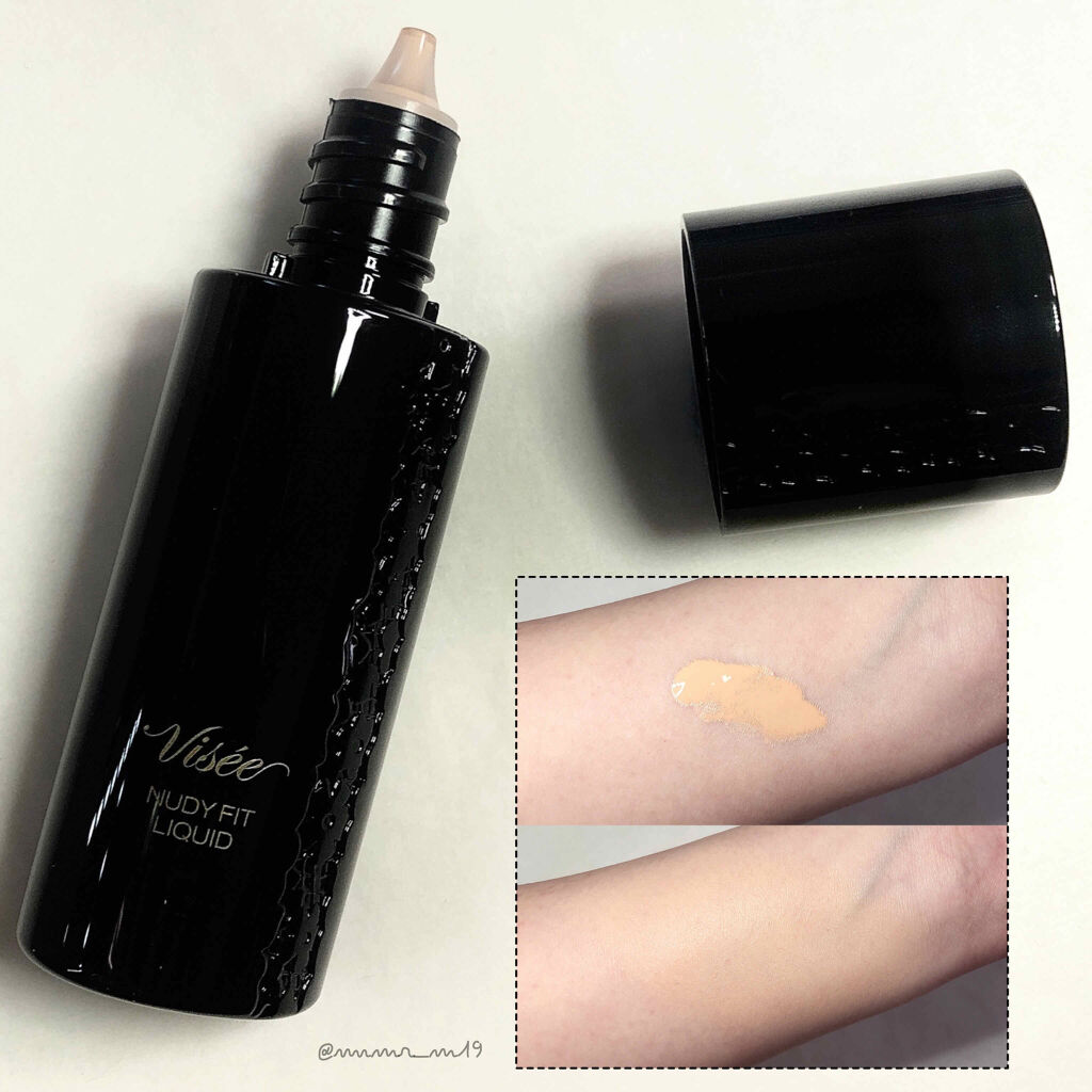 ヌーディフィットリキッド/Visée/リキッドファンデーションを使ったクチコミ（1枚目）
