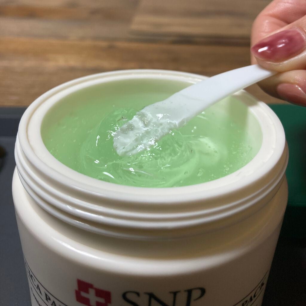 シカパンテノールスリーピングパック/SNP/フェイスクリームを使ったクチコミ(1枚目)