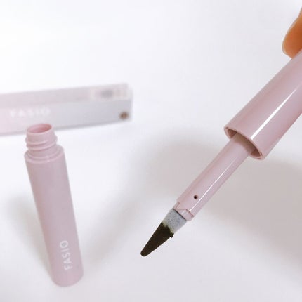 パウダリーティント アイブロウ/FASIO/眉ティントを使ったクチコミ(2枚目)