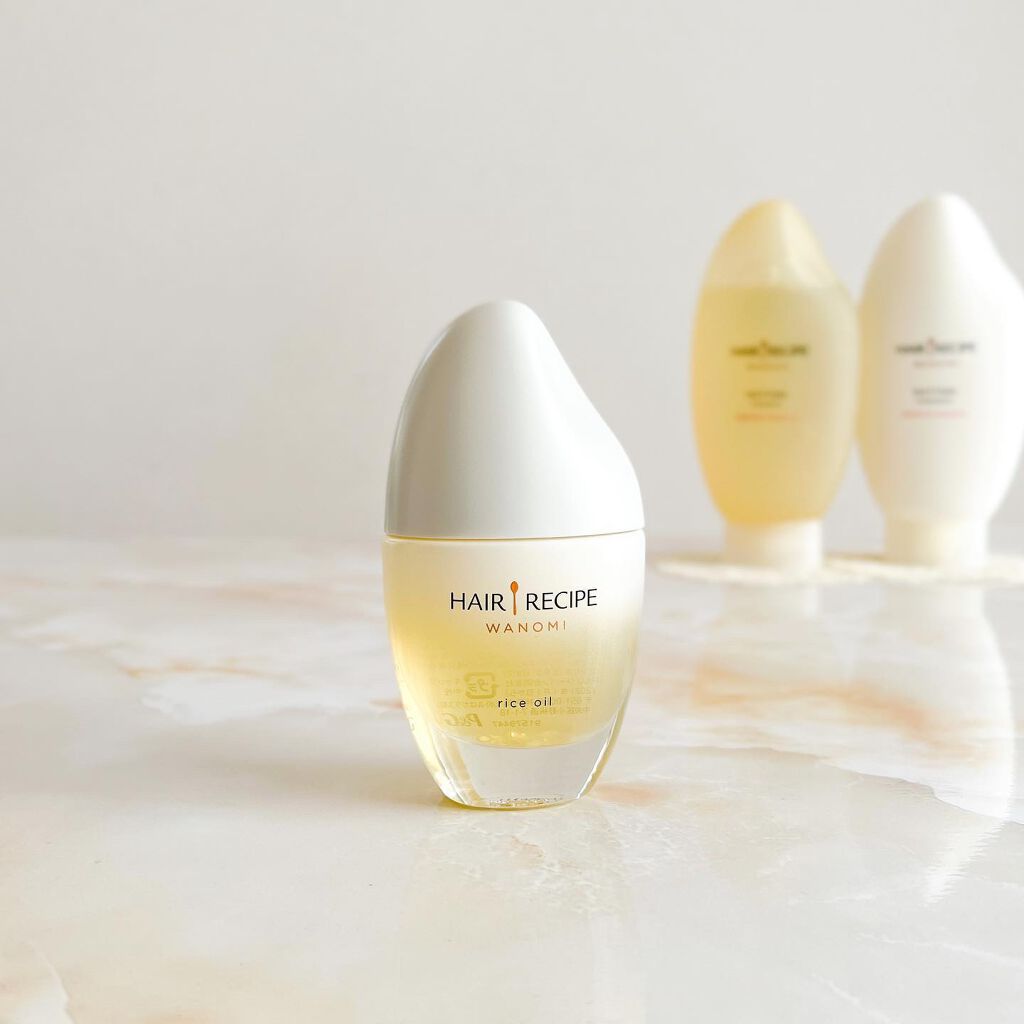 さらとろライスオイル(洗い流さないトリートメント)/WANOMI/ヘアオイルを使ったクチコミ（1枚目）