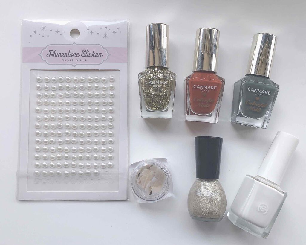 カラフルネイルズ/キャンメイク/マニキュアを使ったクチコミ（2枚目）